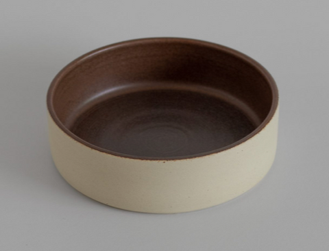 Bowl ceramica marrone/crema
